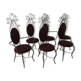 4 Chairs and 2 dining room chairs
