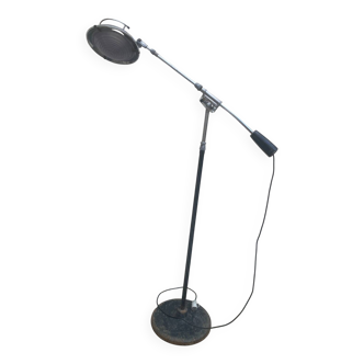 Industrial floor lamp by F Solère.
