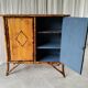 Parisian buffet in bamboo and wood