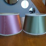 Pair of vintage bronze lamps