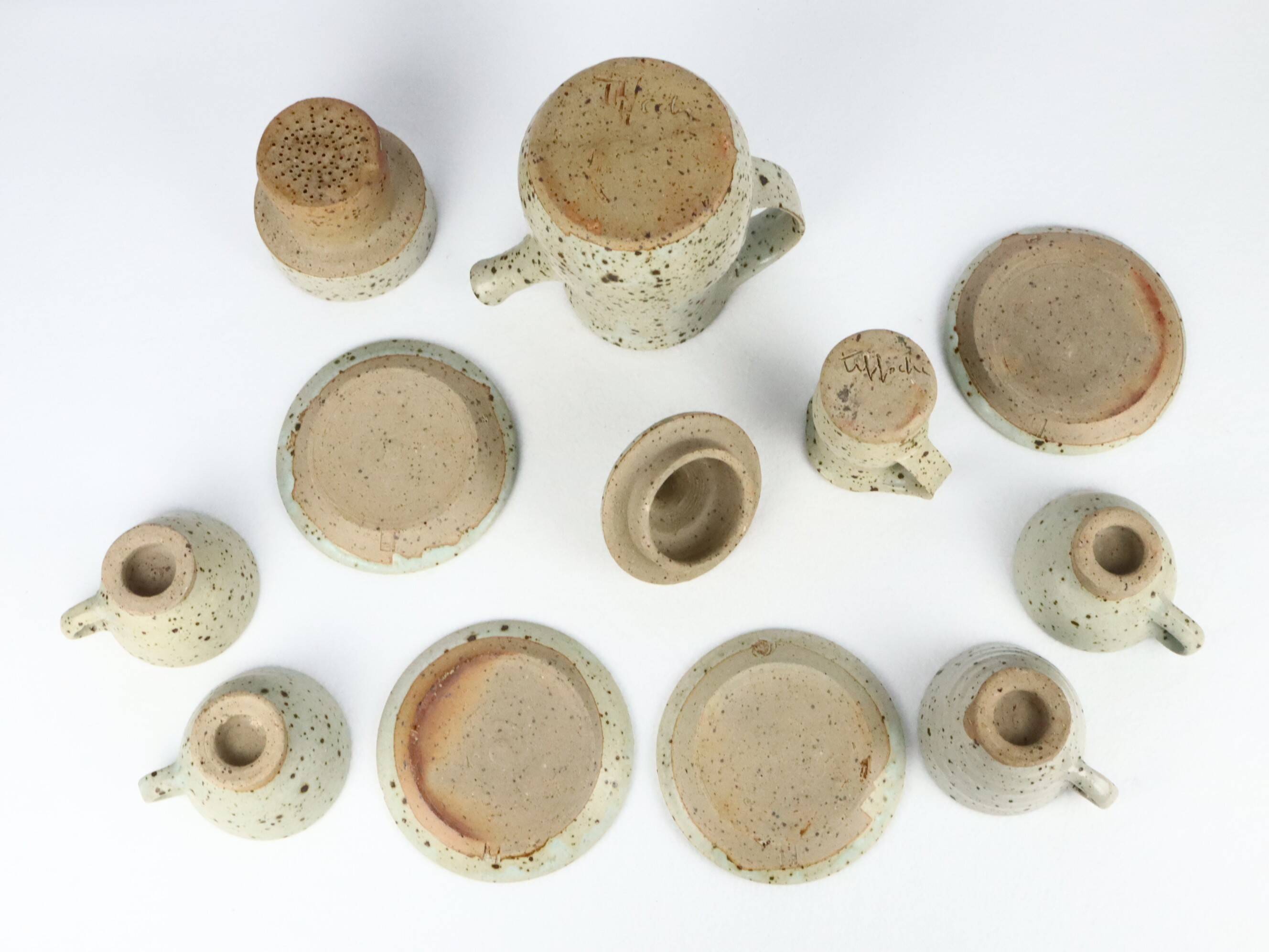 Coffee service Tiffoche Gustave 1970