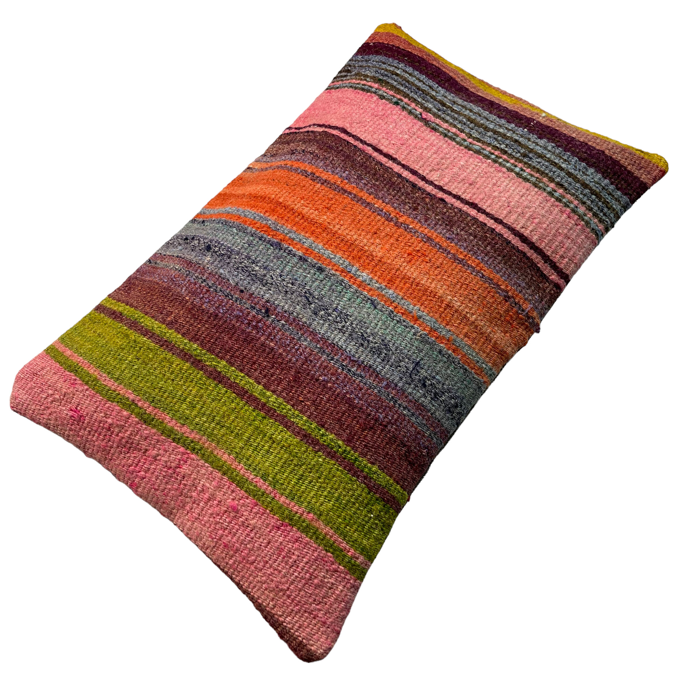 Vintage turkish handmade cushion cover , 30 x 50 cm