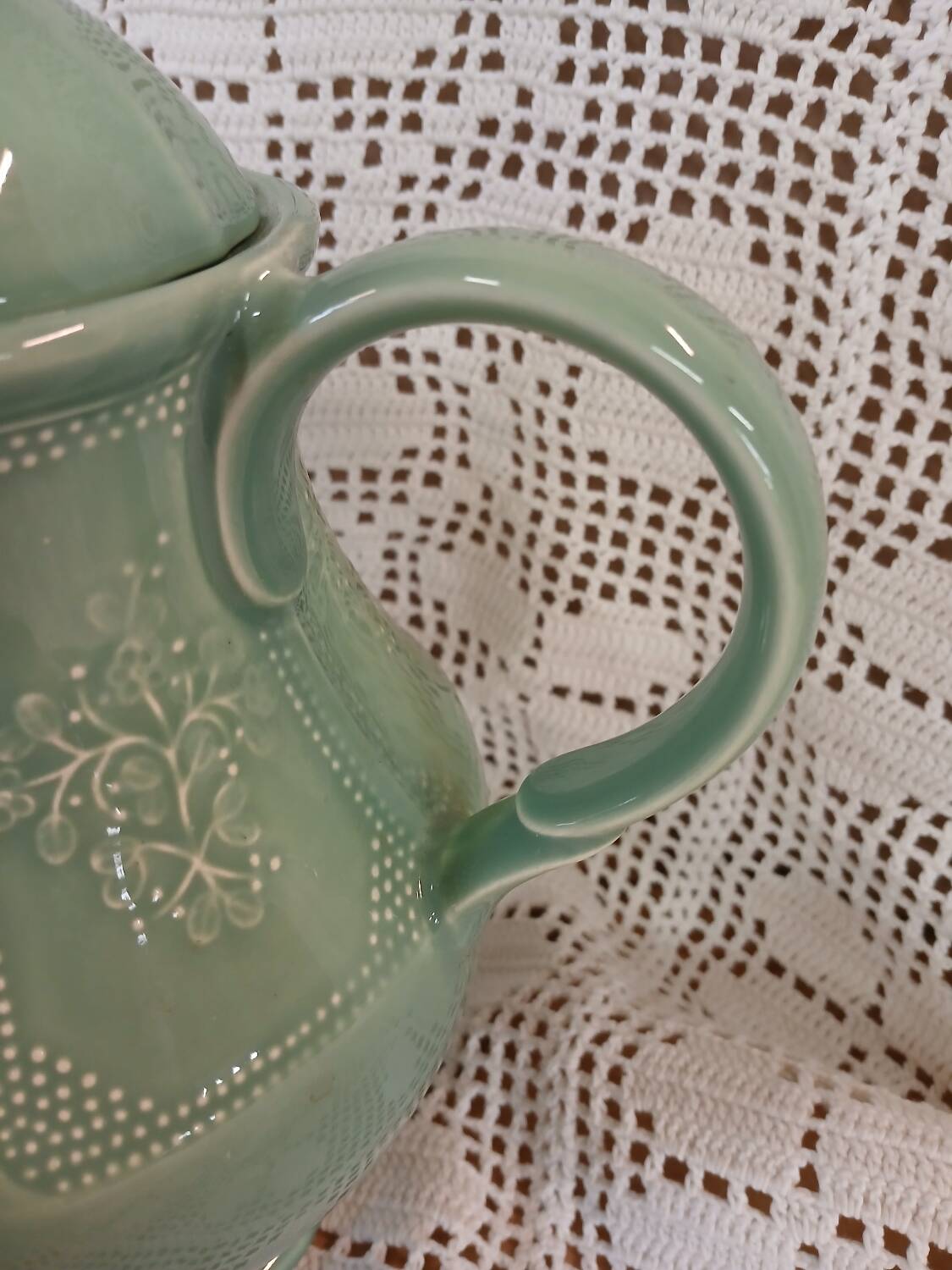 Antique St. Clement teapot/coffee pot