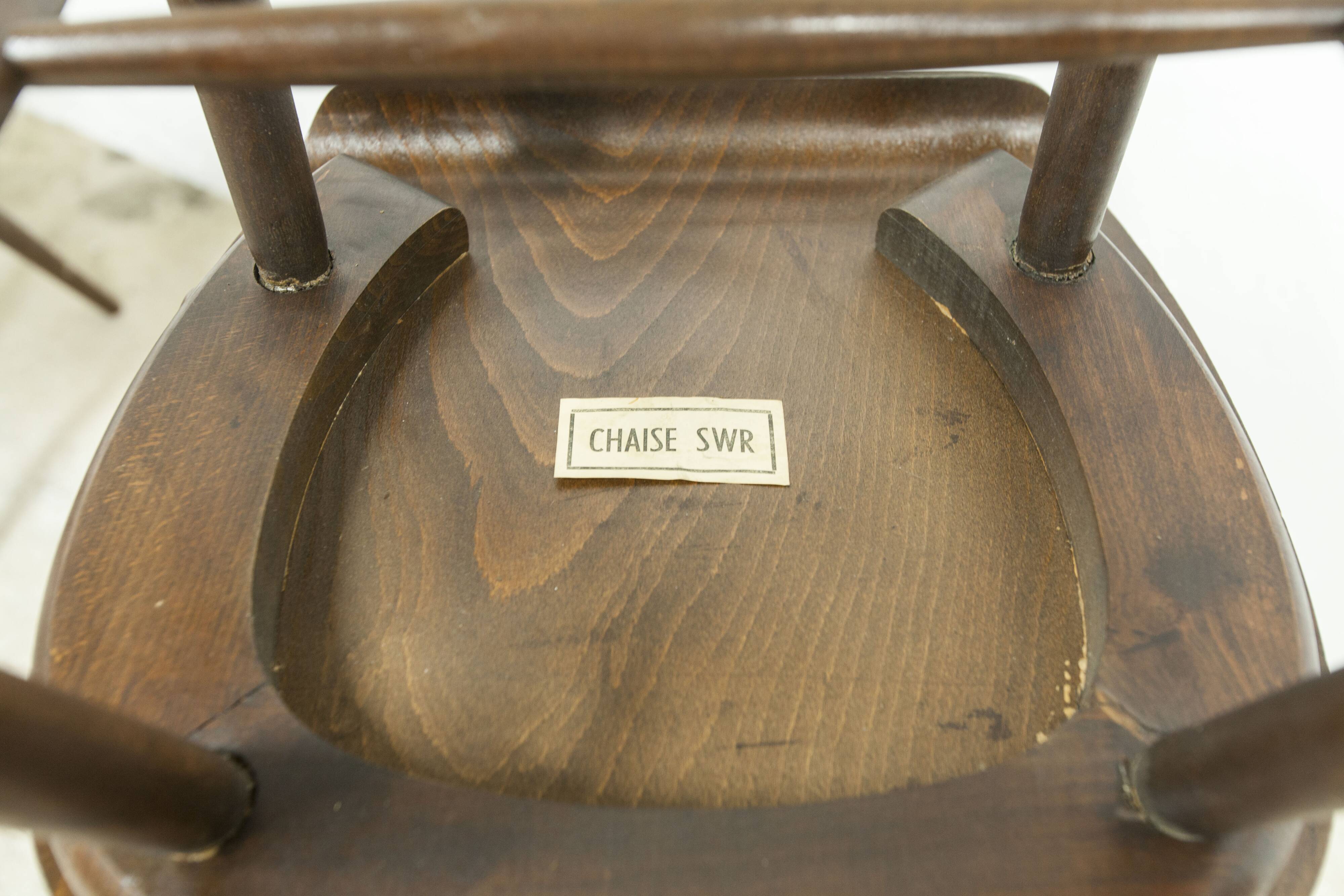 Lot de 4 chaises swr fanett de Ilmari Tapiovaara