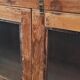 Old glazed teak cabinet