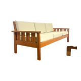 Vintage Scandinavian three-seater sofa