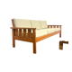 Vintage Scandinavian three-seater sofa
