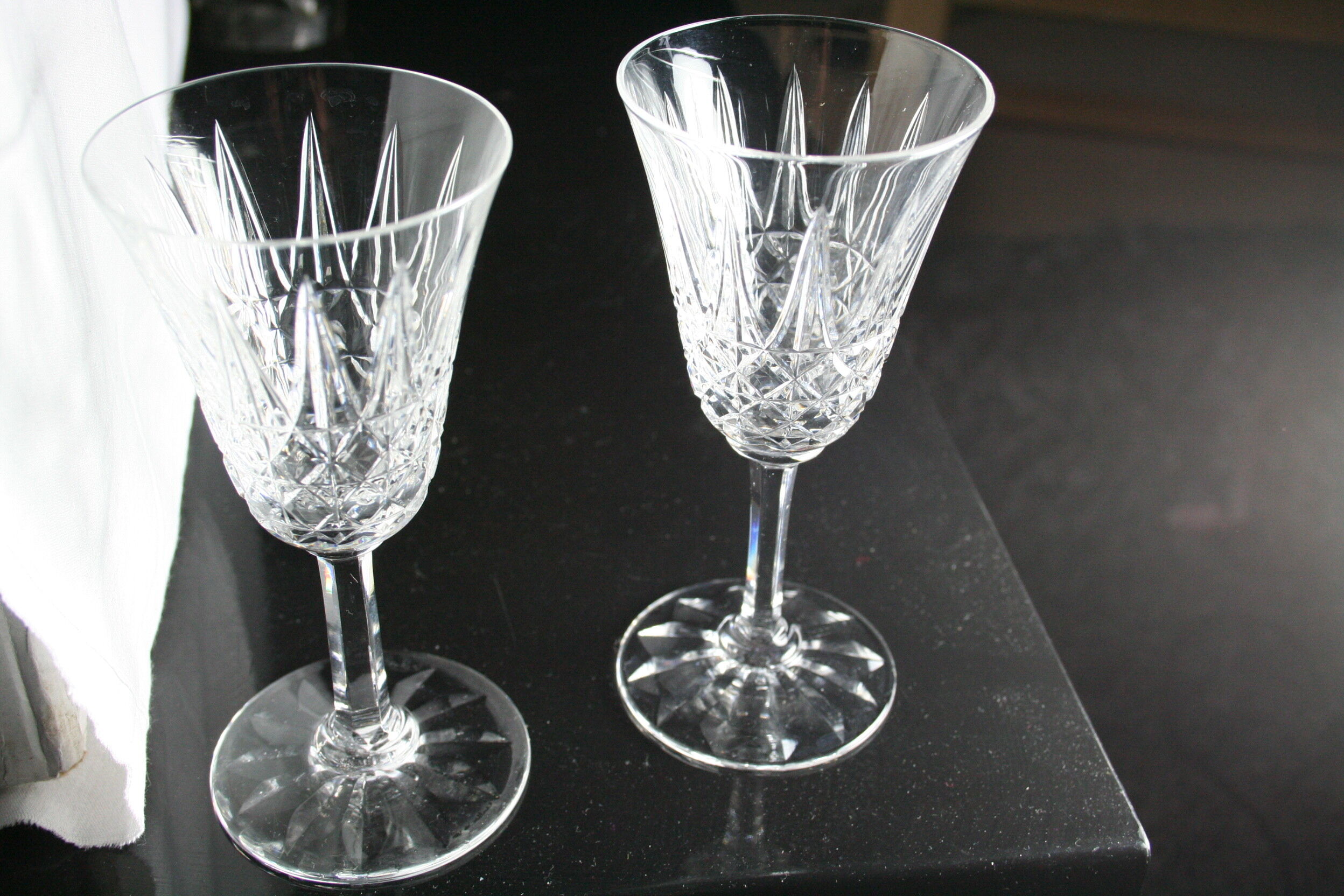 6 wineglasses No. 5 St. louis model tarn
