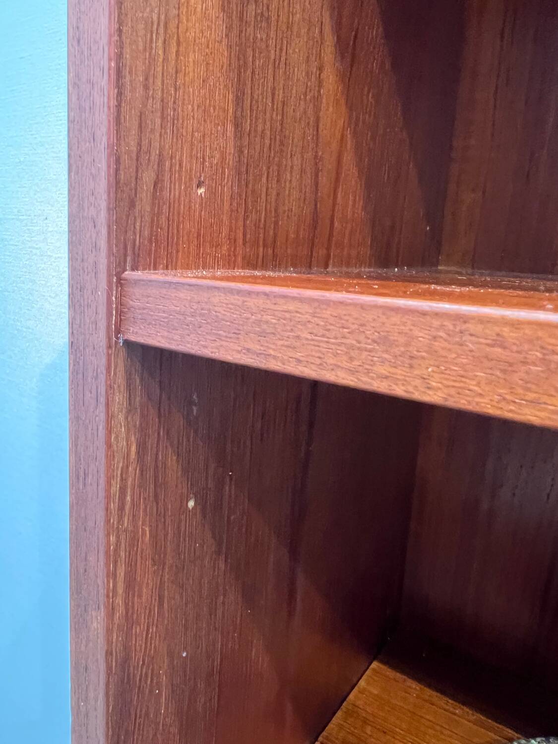 Scandinavian teak bookcase