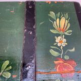 Antique hand painted swedish chest or trunk/ coffee table