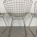 Lot of 4 chairs of Harry Bertoia edited by Knoll