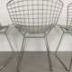Lot de 4 chaises d'Harry Bertoia éditées par Knoll
