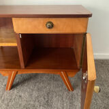 Vintage teak bedside table from the years 50-69
