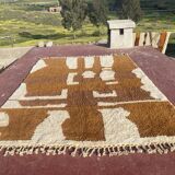 Large Beni Ouarain rug 320x220 cm – Handmade wool –
