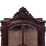 Oak display cabinet, France, around 1900. Antique.