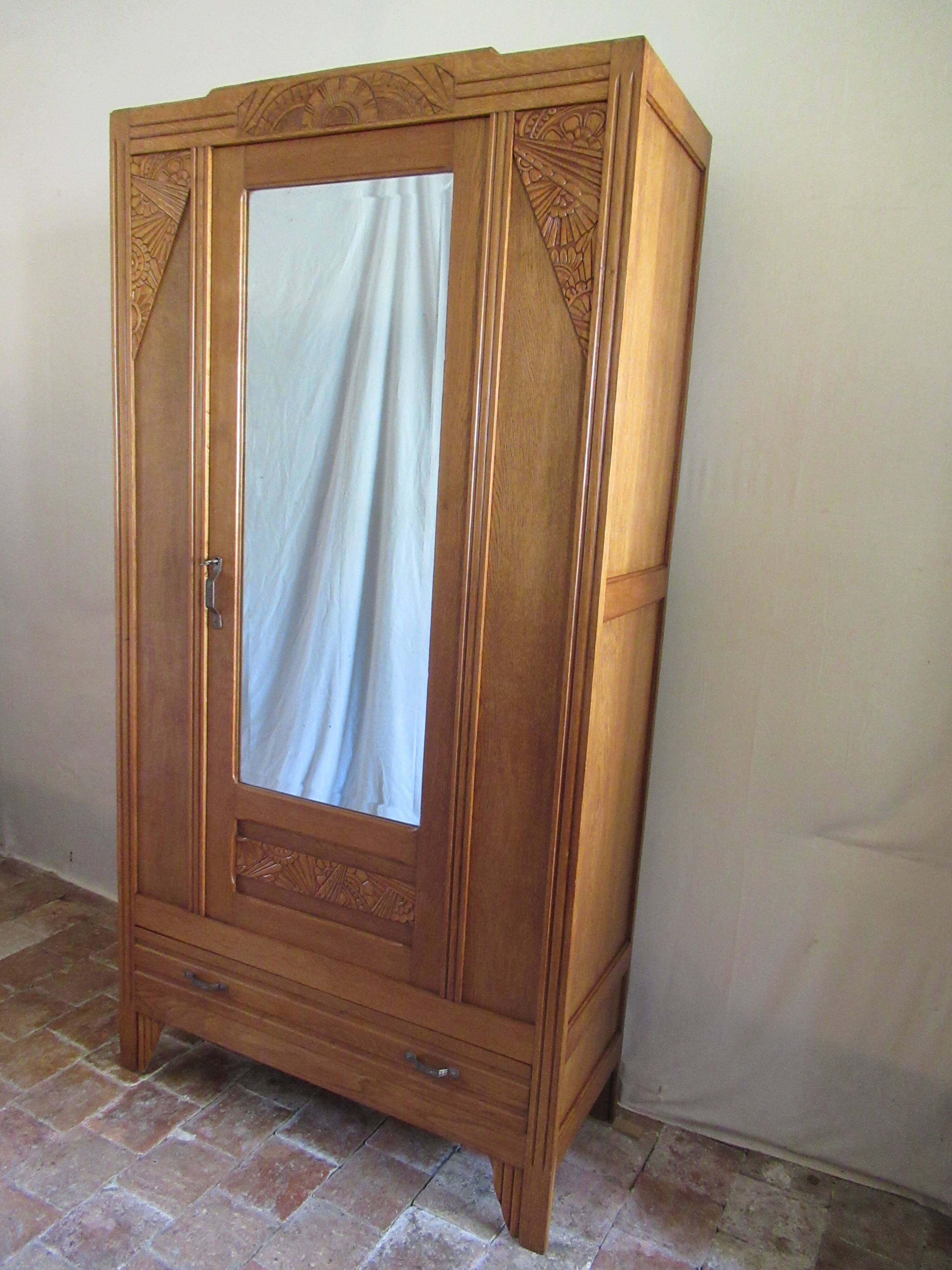 Parisian art deco wardrobe