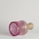 Unique Bubblegum Pink and Yellow Art Glass Vase by Milan Vobruba, Sweden 1980s