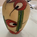 Art deco vase 1930 DE Leune signed