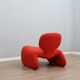 Chaise Djinn d'Olivier Mourgue des années 1960 pour Airborne.