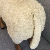Sheep stool rests foot by Hans Peter Krafft. Edition Meier.