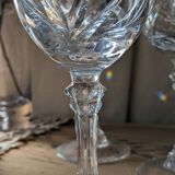 Crystal footed glasses
