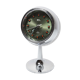 Clock Fashion 70s chrome