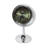 Clock Fashion 70s chrome