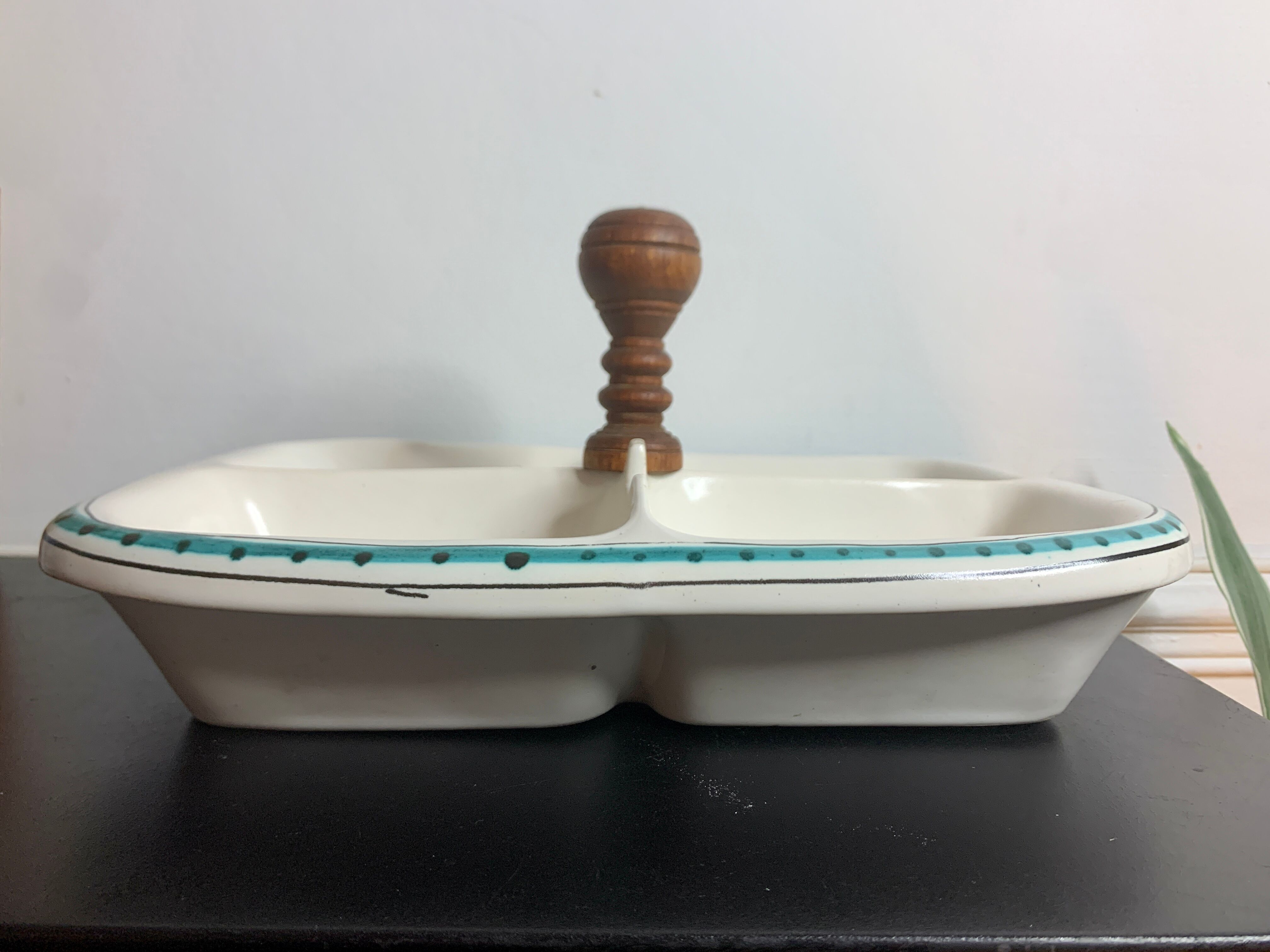 Ceramic dish by Roger Capron, 1960's