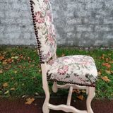 Louis XIV style chair made of sheep bone