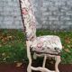 Chaise style Louis XIV en os de mouton
