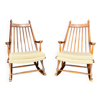 Scandinavian rocking chairs