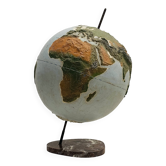 Earthglobe attributed to Jacques Adnet