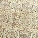 7x10 Turkish Cream Brown Bordered Vintage Rug, 207x316Cm