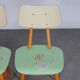 Paire de chaises vertes pour Ton, 1960