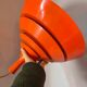 Orange pendant lamp by Hans-Agne Jakobsson for Lyfa