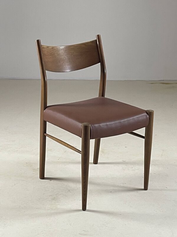 Chaise vintage de style scandinave, années 1960