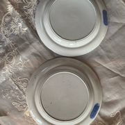 Lot de 2 assiettes anglaises Native