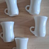Set of 5 tea or coffee glasses
