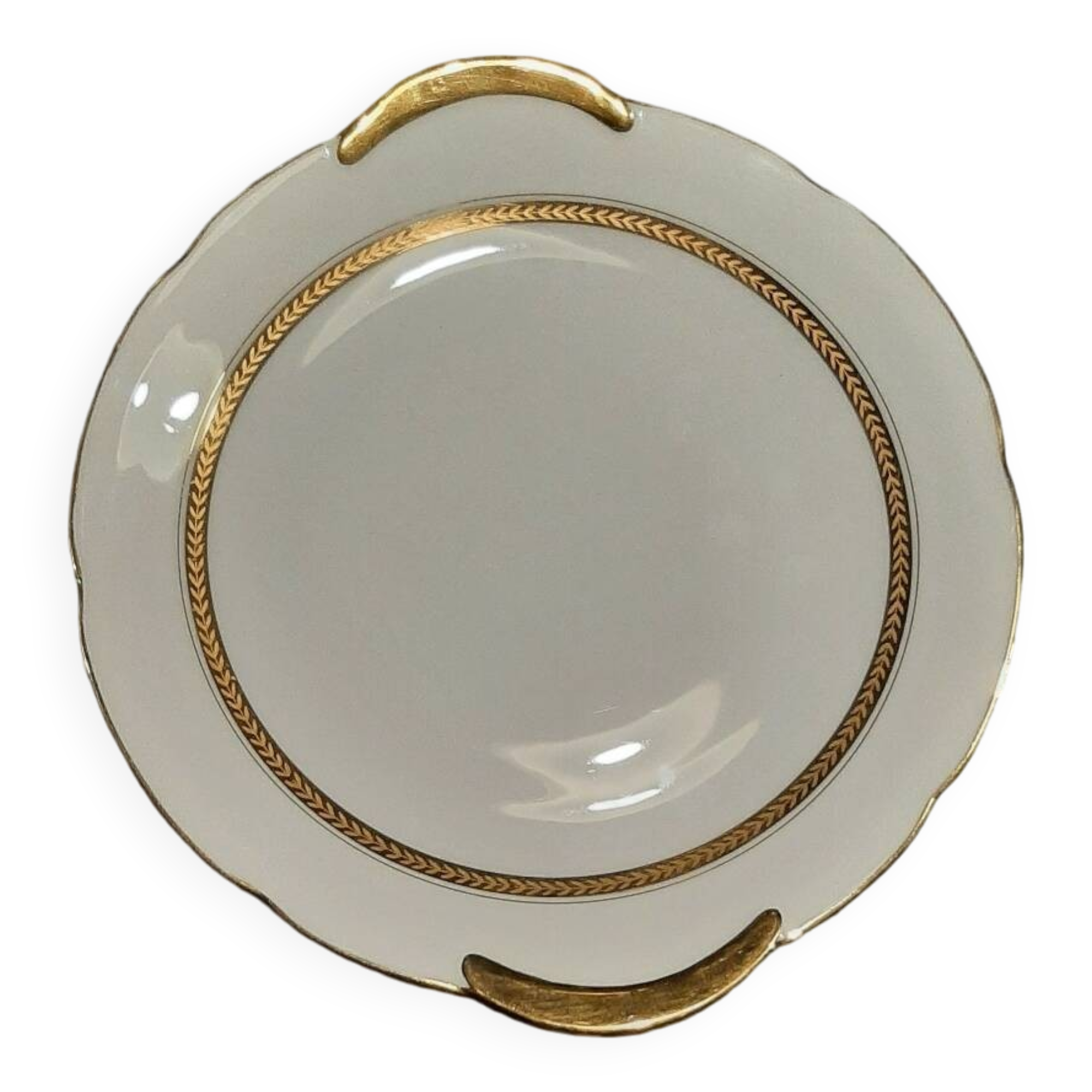 Limoges porcelain cake dish