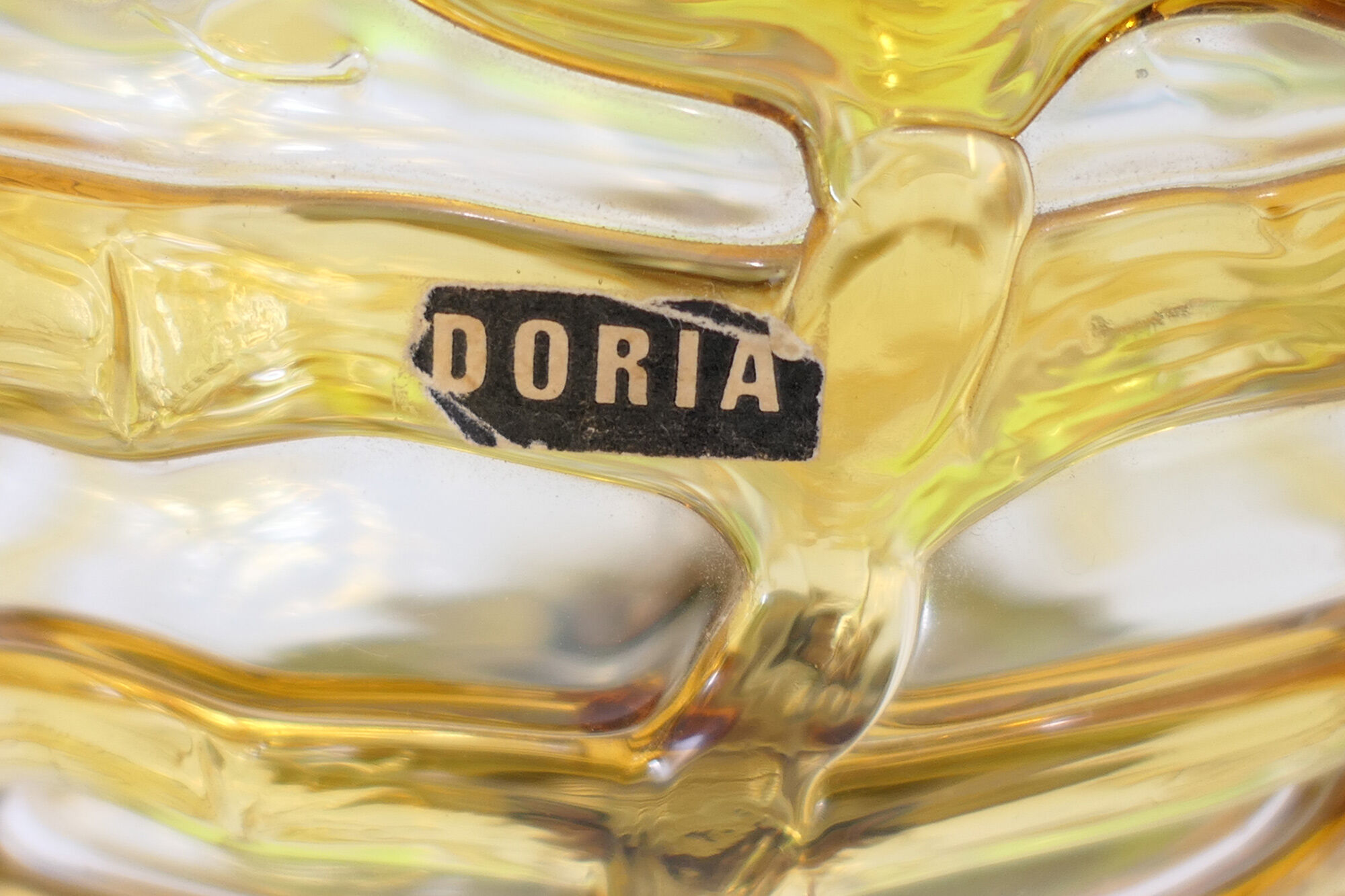 Pair of lamps DORIA lights globes MURANO New Old Stock
