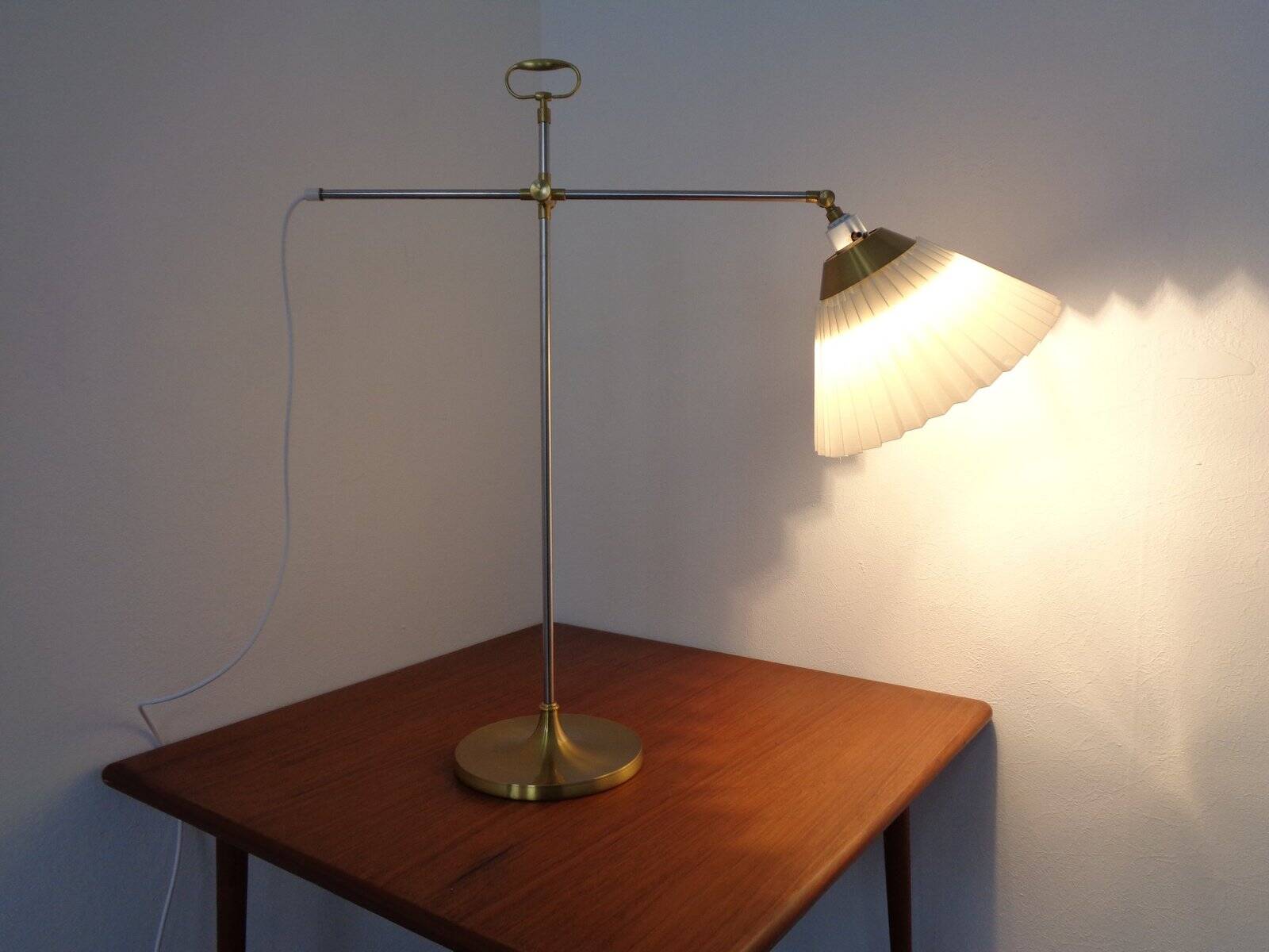Model 319 Table Lamp by Kaare and Esben Klint for Le Klint, 1960s