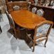 Ensemble table et chaises en merisier