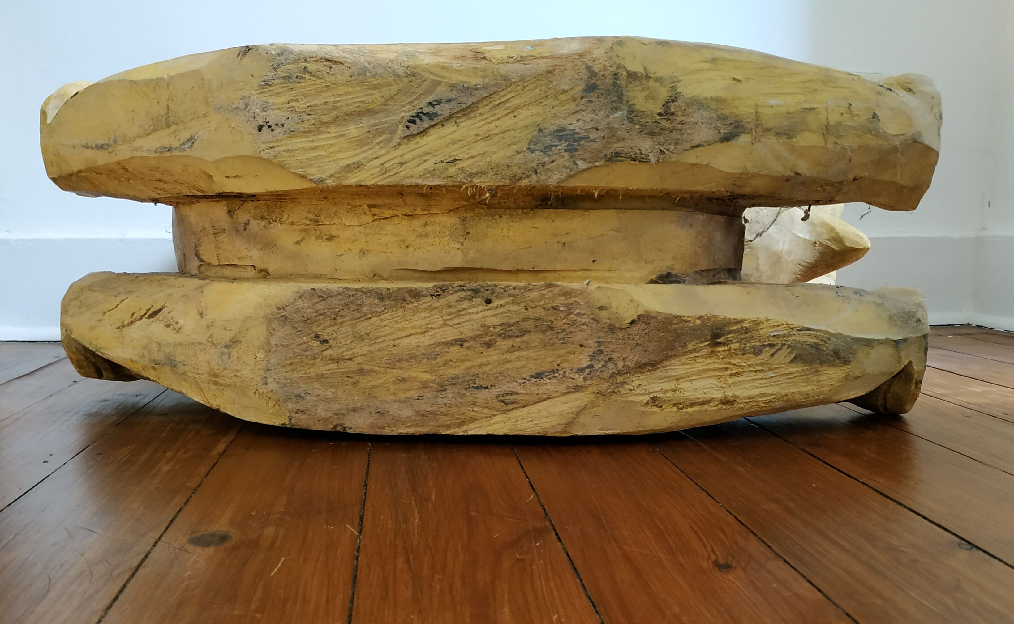 Rocking elephant, indian work, 65 x 67 cm