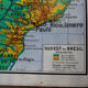 Old school map of South America Hatier no.20