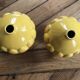 Set of 2 art deco earthenware Saint Clement vases