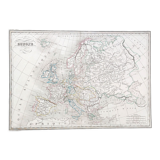 Old Map 1836 - Map of Europe