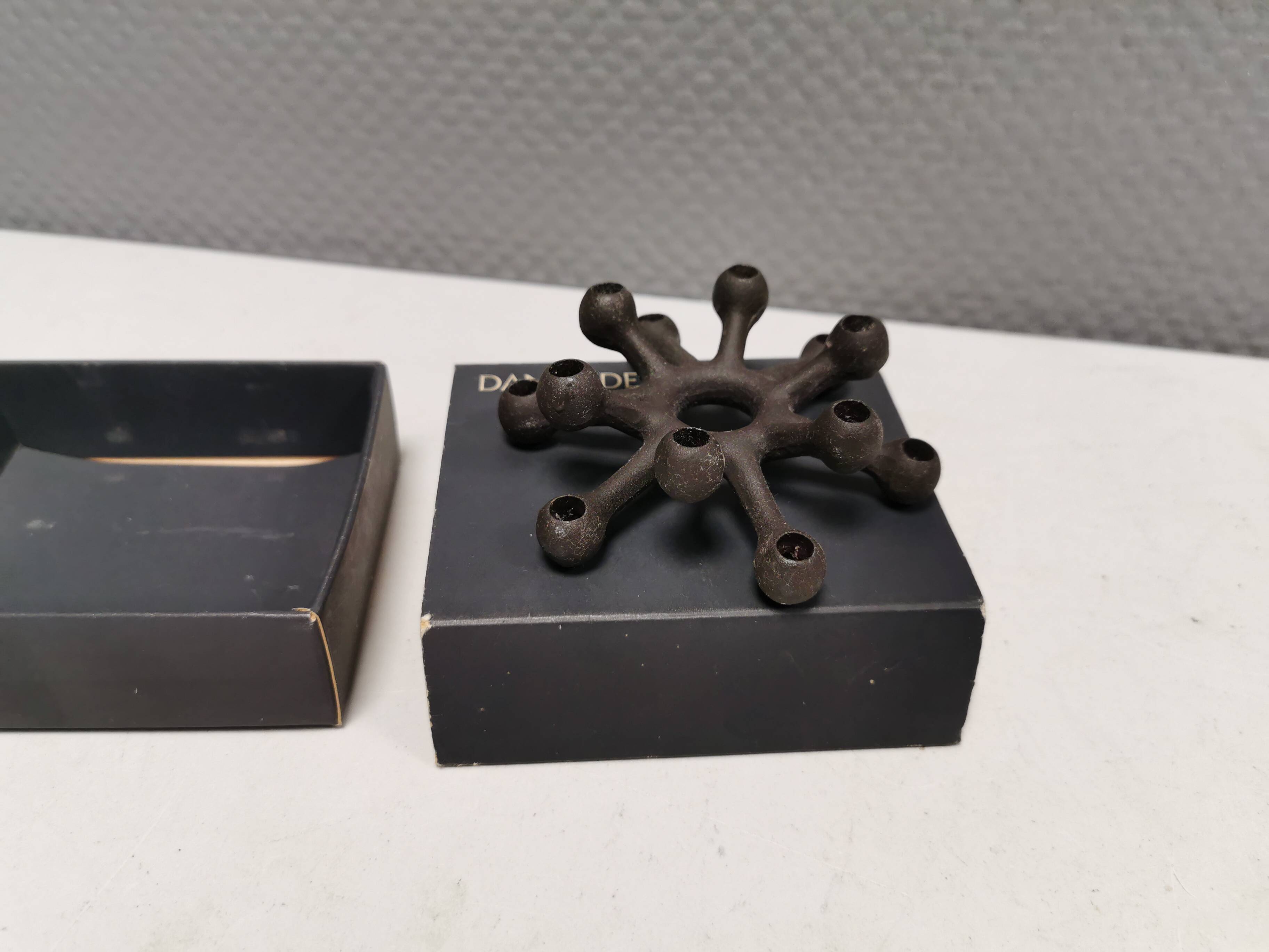 One of the famous “spider” candlesticks by jens harald quistgaard (jhg)
