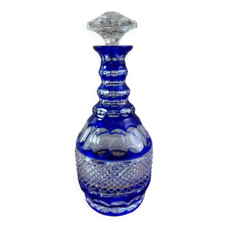 Carafe en cristal de bohème