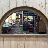 Miroir demi lune Louis Philippe