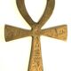 Egyptian Cross Golden Brass